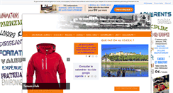 Desktop Screenshot of cocck-club-canoe-kayak-chinon.fr